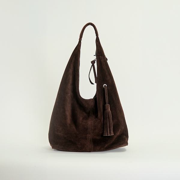 SOL SUEDE - DARK BROWN